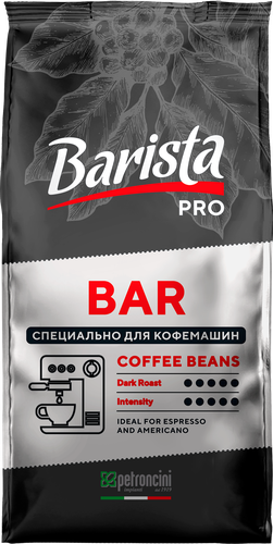 Кофе зерновой BARISTA PRO Bar жареный, 1кг, изображение