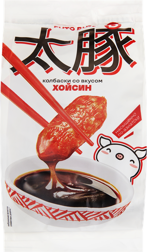 Колбаски сырокопченые ДЫМОВ со вкусом Хойсин, 50г, фото