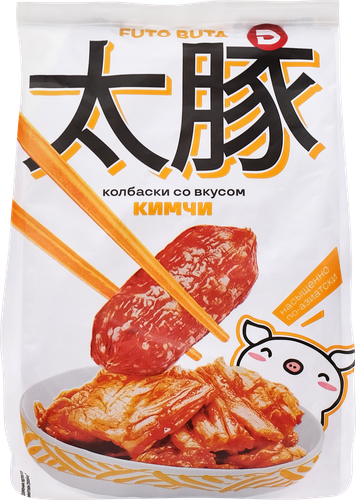 Колбаски сырокопченые ДЫМОВ со вкусом Кимчи, 50г, детальное фото