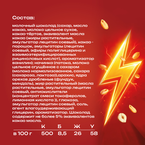 Шоколад СТЕП с лесным орехом, 80г, изображение