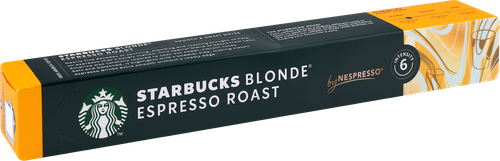 Кофе молотый в капсулах STARBUCKS Blonde Espresso Roast, 10кап, картинка