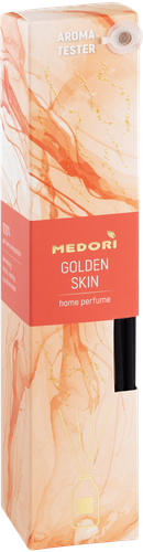 Диффузор MEDORI Golden skin, с пробником аромата и фибровыми палочками, 50мл, Арт. TH-2022, детальное фото