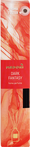 Диффузор MEDORI Dark fantasy, с пробником аромата и фибровыми палочками, 50мл, Арт. TH-2023, крупный план
