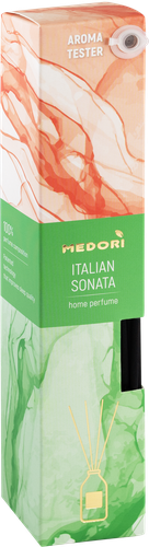 Диффузор MEDORI Italian Sonata, с пробником аромата и фибровыми палочками, 50мл, Арт. TH-2030, фото
