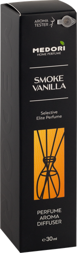 Диффузор MEDORI Smoke vanilla, с пробником аромата и фибровыми палочками, 30мл, Арт. TH-3035, вид