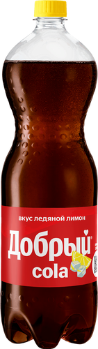 Напиток ДОБРЫЙ Кола Ледяной лимон газированный, 1.5л, детальное фото