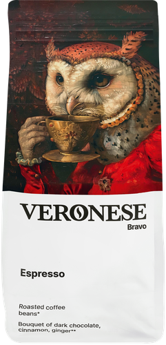 Кофе зерновой VERONESE Espresso, 1000г, детальное фото