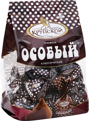 Конфеты Ф.КРУПСКОЙ Трюфель особый классический, 189г, фотография