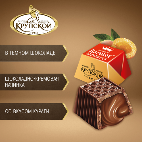 Конфеты Ф.КРУПСКОЙ Царское лакомство, 210г, картинка