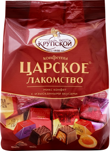 Конфеты Ф.КРУПСКОЙ Царское лакомство, 210г, изображение