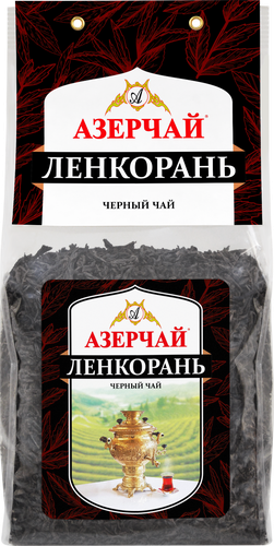 Чай черный АЗЕРЧАЙ Ленкорань, 400г, вид