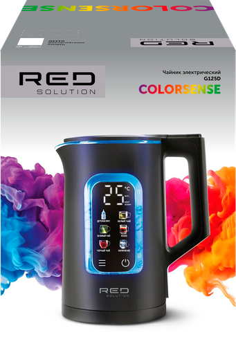 Чайник RED SOLUTION 1500Вт, 1.5л, пластик, стекло, Арт. G125D, фото