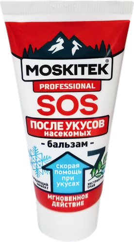 Крем-бальзам MOSKITEK после укусов насекомых, 50мл, фото