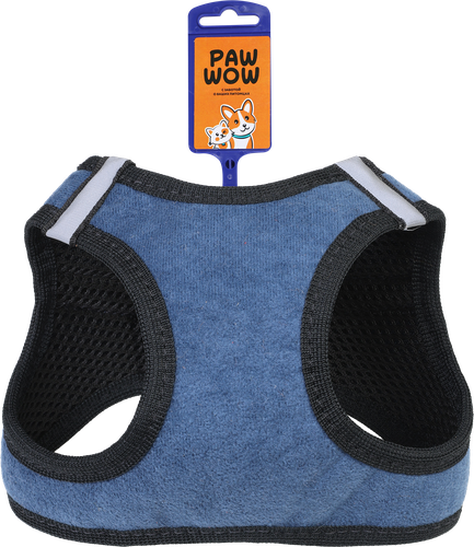 Шлейка PAW WOW №4 вельветовая 3х-слойная, 34–39см, детальное фото