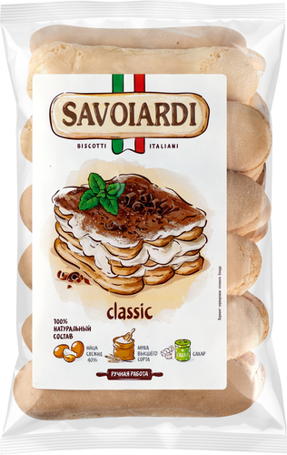 Печенье сдобное SAVOIARDI Classic, 300г, изображение