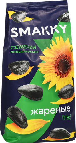 Семечки подсолнечника SMAKKY жареные, 500г, фотография