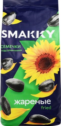 Семечки подсолнечника SMAKKY жареные, 500г, детальное фото