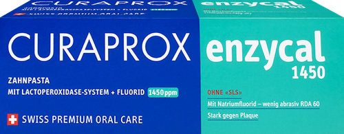 Зубная паста CURAPROX Enzycal с 12 лет, 75мл, картинка