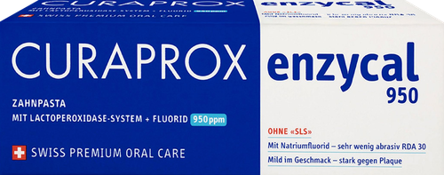 Зубная паста CURAPROX Enzycal с 6 лет, 75мл, вид