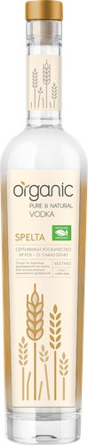 Водка ORGANIC Spelta 40%, 0.5л