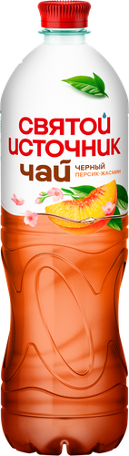 Чай холодный черный СВЯТОЙ ИСТОЧНИК Персик-жасмин, 1л, картинка