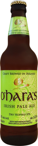 Пиво светлое O'HARA'S Irish Pale Ale фильтрованное пастеризованное 5,2%, 0,5л, детальное фото