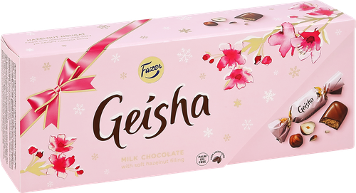 Конфеты GEISHA с ореховой начинкой из фундука, 250г, вид