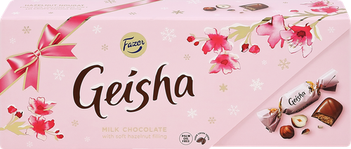 Конфеты GEISHA с ореховой начинкой из фундука, 250г, вид