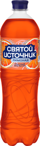 Лимонад СВЯТОЙ ИСТОЧНИК Красный апельсин, газированный, 0.5л, детальное фото