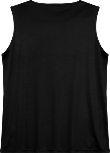 Майка спортивная мужская ACTIWELL черная, Арт. AW25102-01, крупный план