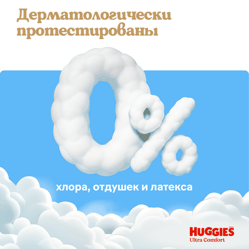 Подгузники-трусики для девочек HUGGIES Ultra Comfort 5 12–17кг, 42шт, фотография