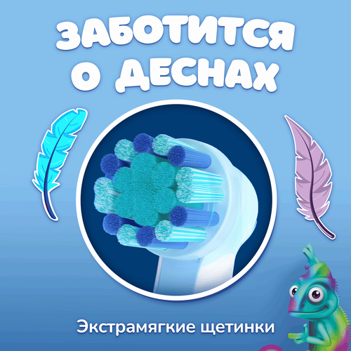 Зубная щетка электрическая детская ORAL-B Chameleon тип 3708, 3+, фотография