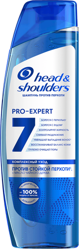 Шампунь HEAD&SHOULDERS 7в1 против стойкой перхоти, 300мл, фотография