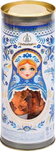 Конфеты КРЕМЛИНА из кураги в шоколаде, глазированные, 250г, вид