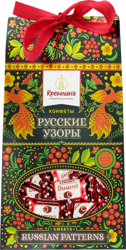 Конфеты КРЕМЛИНА вишня в шоколадной глазури, 230г, фотография