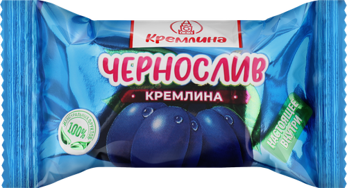 Конфеты КРЕМЛИНА Шкатулка Хохлома из чернослива в шоколаде, глазированные, 400г, изображение