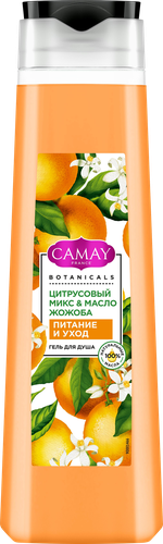 Гель для душа CAMAY Цитрусовый микс и масло жожоба, 400мл, вид