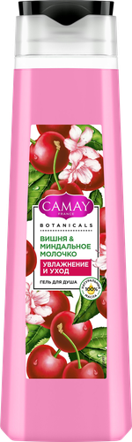 Гель для душа CAMAY Вишня и миндальное молочко, 400мл, фотография