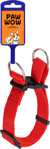 Ошейник для собак PAW WOW синтетический быстросъемный S 32–41см/M 35–50см/L 40–6см, фото