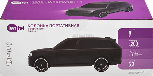 Колонка портативная LENTEL Внедорожник, 8Вт, Арт. OS-1990, картинка