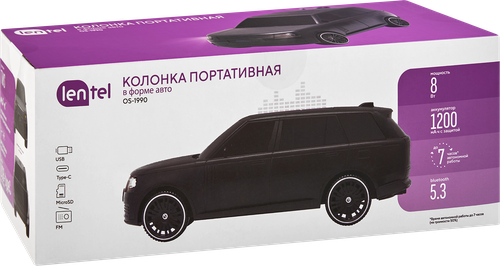 Колонка портативная LENTEL Внедорожник, 8Вт, Арт. OS-1990, изображение