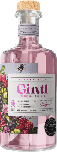 Джин GINTL Clover club 45%, 0.5л, вид