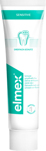Зубная паста COLGATE Elmex Sensitive для чувствительных зубов, 75мл, крупный план