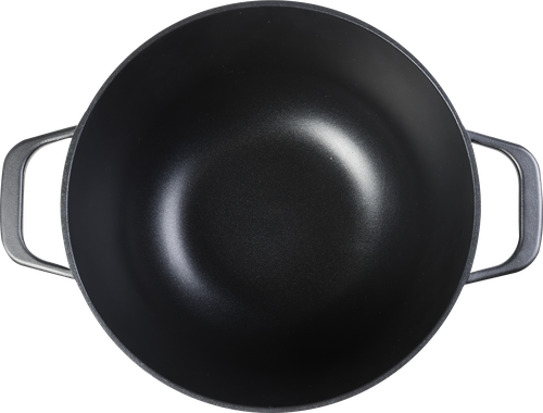 Казан PLATINUM CHOICE Smart Cook, литая, стеклянная крышка, индукция, soft touch, 5л, Арт. SC-PL-5KZ, фото