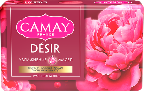 Мыло туалетное CAMAY Desir Восхитительное очарование, 85г, фотография