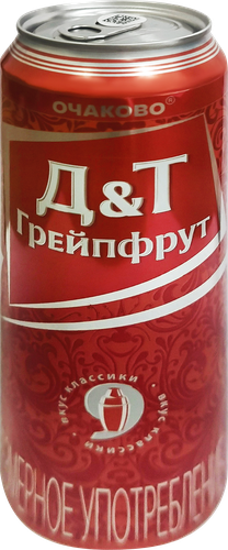 Напиток пивной ОЧАКОВО ДиТ Грейпфрут нефильтрованный пастеризованный осветленный 7%, 0.45л, детальное фото