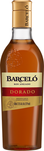 Ром BARCELO Дорадо выдержанный 37,5%, 0.5л