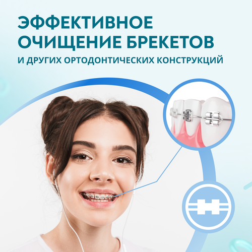 Зубная паста PRESIDENT Profi ortho braces, 50мл, картинка