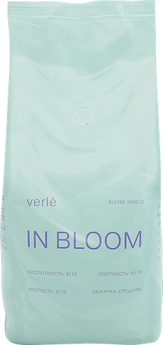 Кофе зерновой VERLE Blend In Bloom, 1кг, фотография