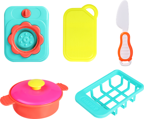 Набор игровой BIGGA Корзина с овощами, Арт. KB052554, картинка